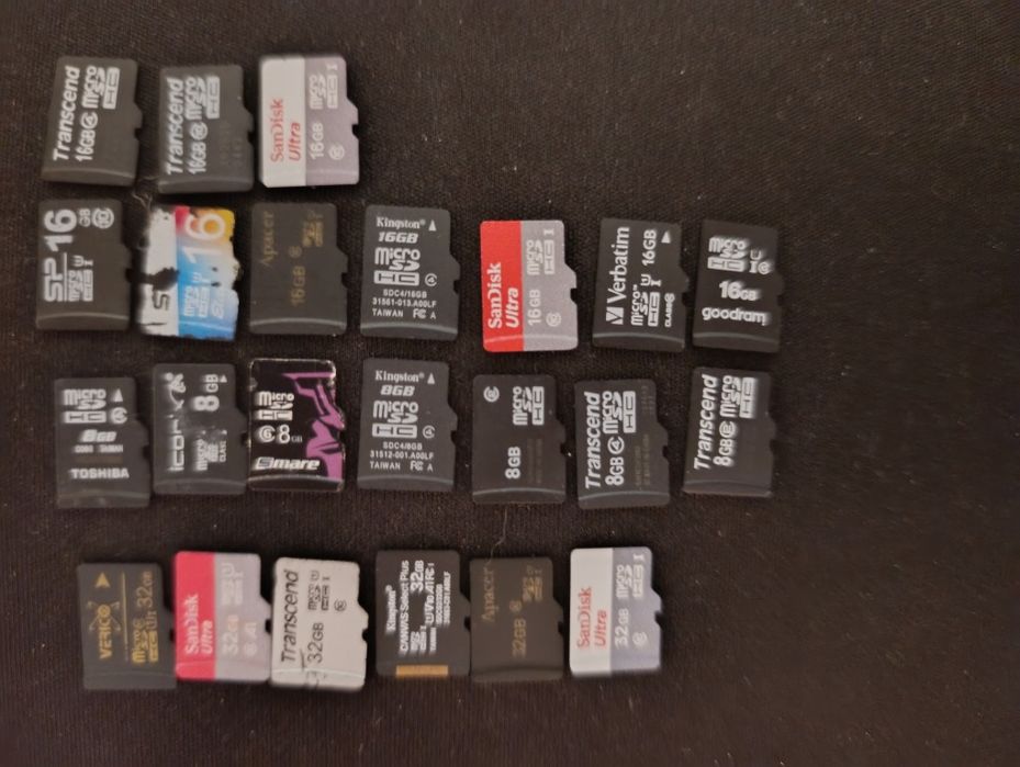 micro sd 8 gb - купити зовнішні накопичувачі пам'яті для ПК - Ціна