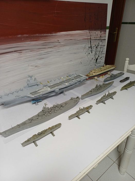 Kit´s montados de modelismo 10 unidades