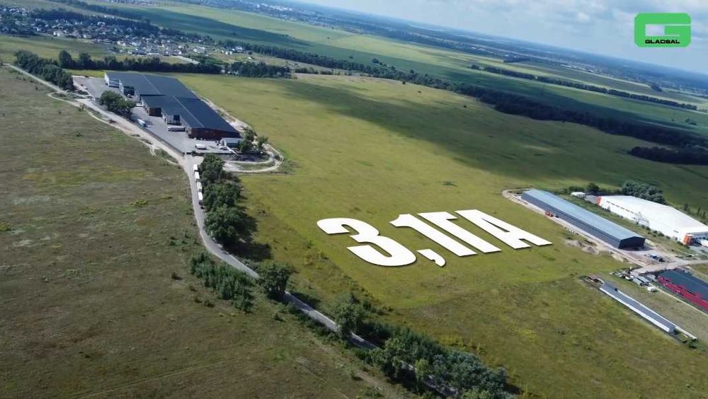 Продаж фасадної ділянки Київська обл 300кВт 311 соток БЕЗ КОМІСІЇ