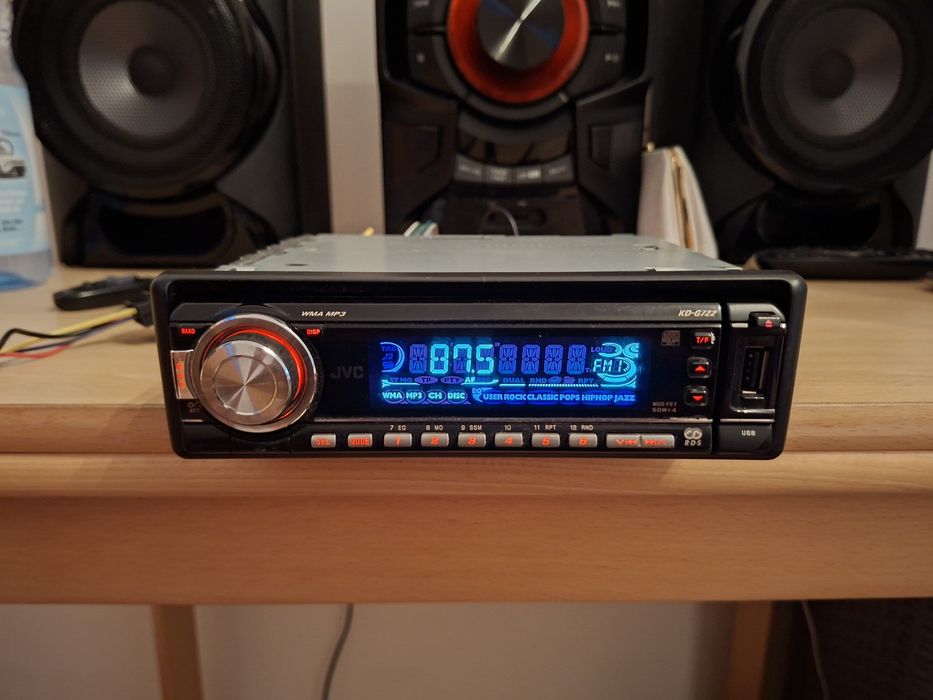 Radio Jvc kd-g 722 usb cd aux pilot zadbane