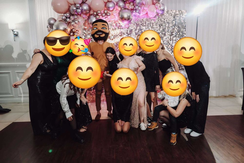 Żywe maskotki Francesco i Sara