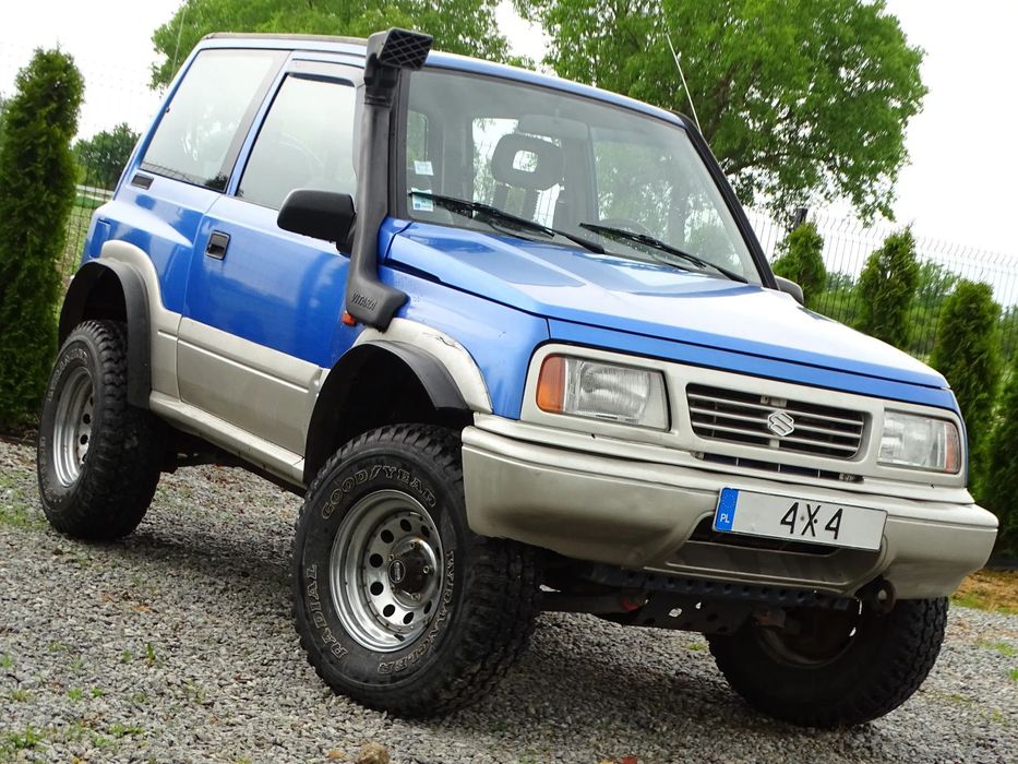 Suzuki Vitara 2.0 D Klimatyzacja Rama zdrowa Lift 3'' Opony AT Snolker 4L