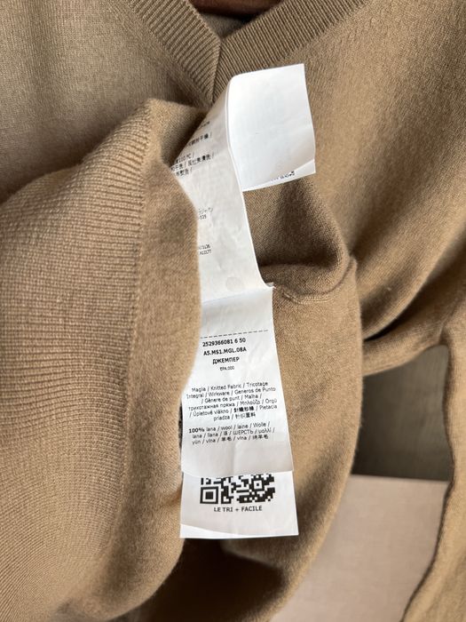‘S Max Mara вовняний бежевий джемпер/кофта/светр/Brunello Cucinelli/