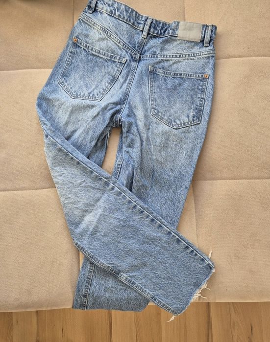 Jeansy Mom Jeans i Wide leg