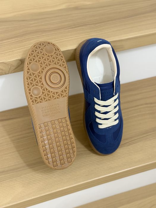 !РОЗПРОДАЖ! Кросівки Maison Margiela Gats/Replica mm6 | Кеди сині 42,43