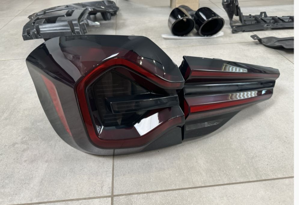 Рестайлинг обвес X3M F97 LCI 2022для BMW X3 G01 2018 бампер фары стопы