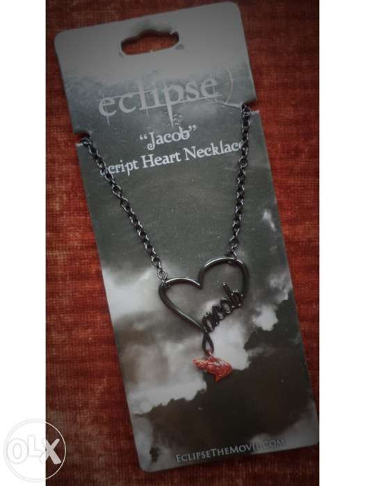 Twilight Eclipse - colar Jacob - novo selado
