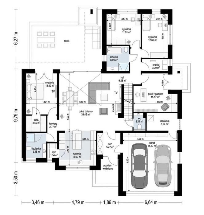 Nowoczesna Willa 350 m² przy lesie ok. Mszczonowa