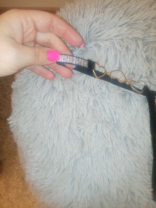 Frywolne panterkowe stringi,XL