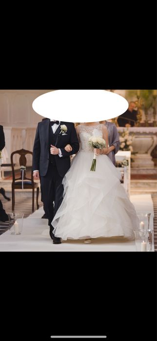 Suknia ślubna Justin Alexander 9847 ivory roz. 36/38