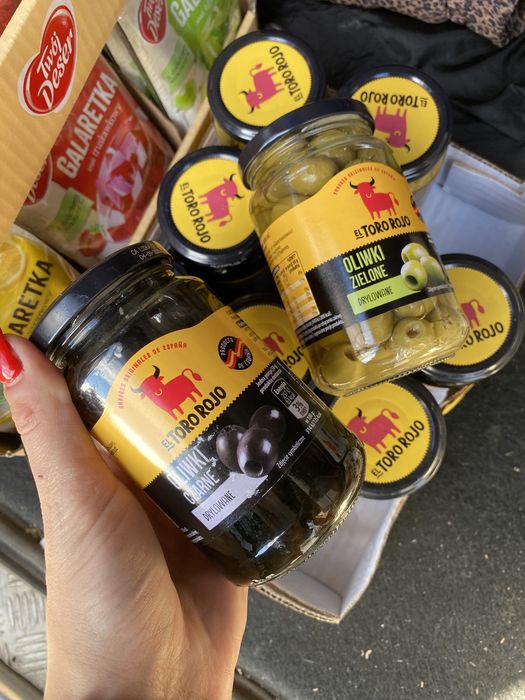 52 грн/шт оливки чорні/зелені ElToroRojo