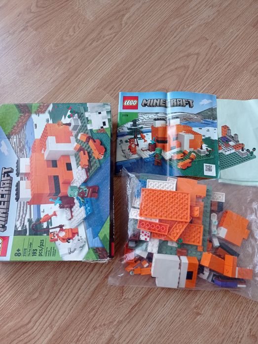 Лего Майнкрафт Лисья хижина LEGO 193 дет