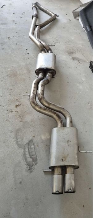 Układ wydechowy S4 B5 2.7 Biturbo downpipe