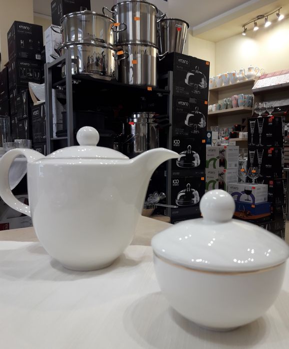 Garnitur do kawy 12/27 Aloha-FBC 23011 ecru porcelana KAROLINA