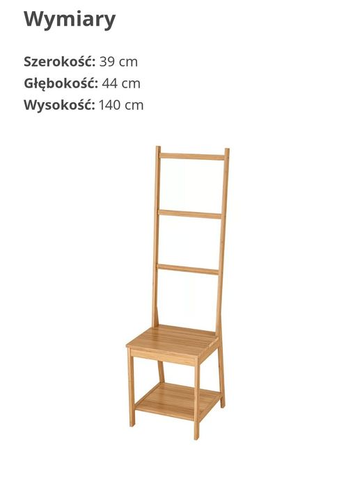 Krzesło bambusowe IKEA