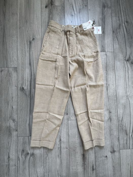 Брюки uniqlo ines, льон 27w