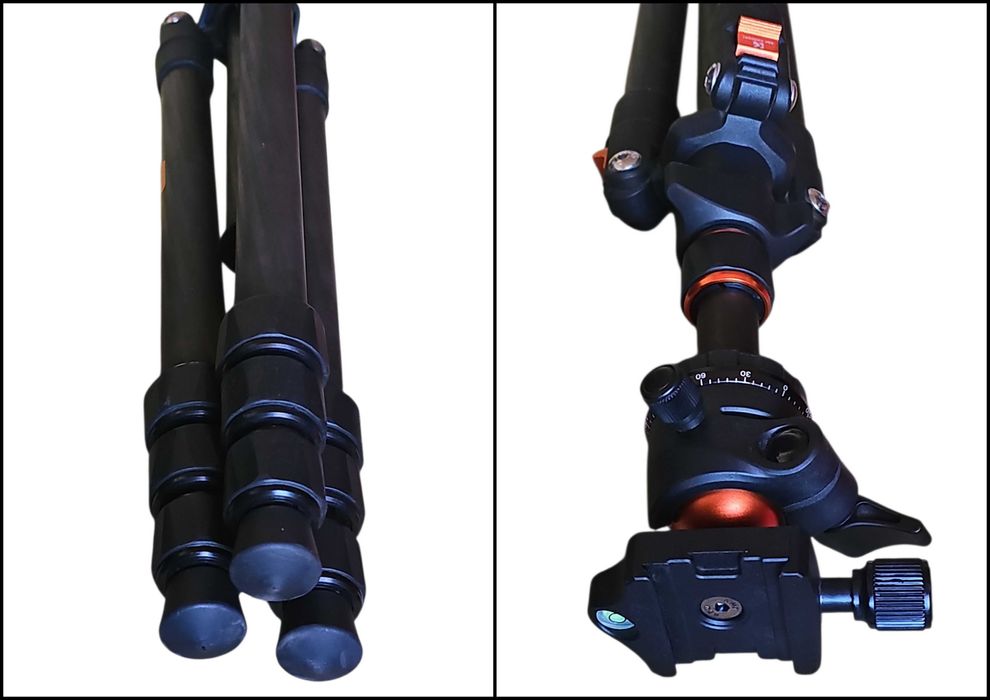 Statyw K&F CONCEPT K-series K254C2 162cm + głowica kulowa