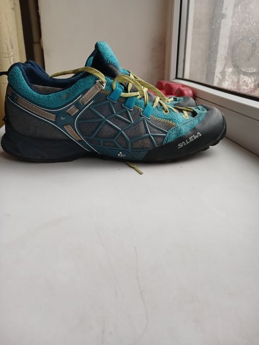 Красовки Salewa 3f, ms wildfire pro GTX navy-mimosa 44 размер.