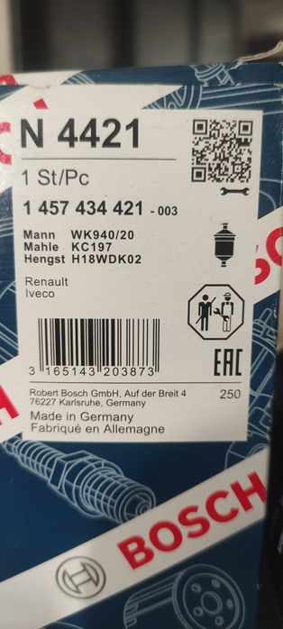 Топливный фильтр RENAULT TRUCKS