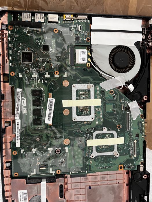 Asus R510VX com problema audio (pecas)