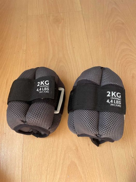 Lot De 2 Poids Domyos 20 Kg Chacun – Idéal Musculation (occasion, Un Peu D’usure Mais Nickel)