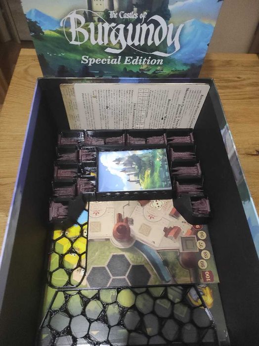 Insert Organizer do gry planszowej Zamki Burgundii – Edycja Specjalna