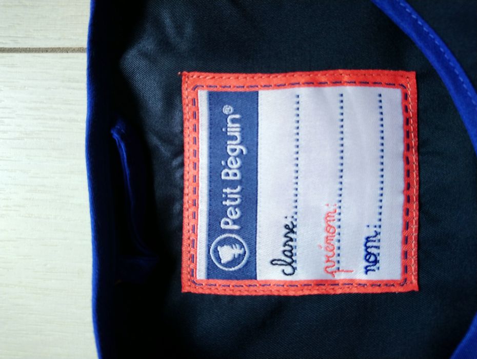 Нова шкільна сорочка халат Petit Beguin на 9-10 років