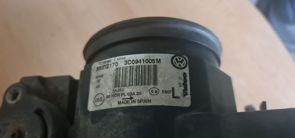 Lampy Przód PASSAT B6