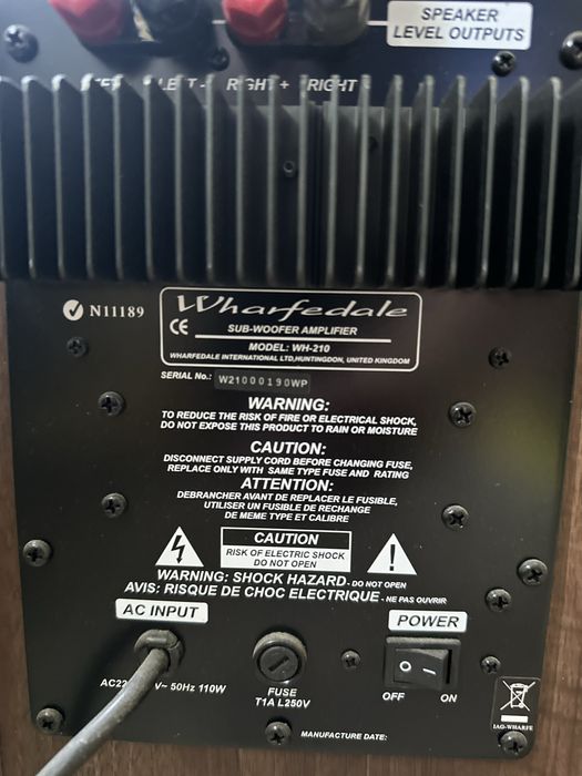 Zestaw kina domowego Denon AVR 390 + 5 glosnikow