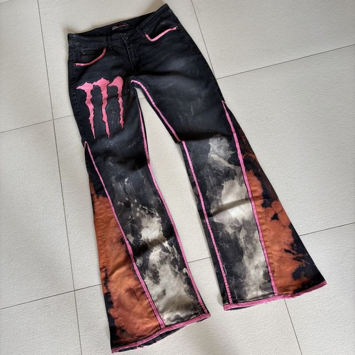 Джинси Pokaisa OPIUM, RICK OWENS клеш
