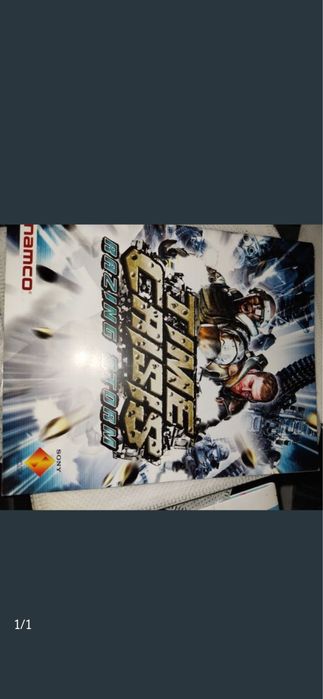 Manual jogo Ps3 Time Crisis Razing Storm