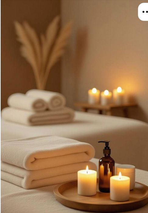 Massagem relaxante e desportiva.