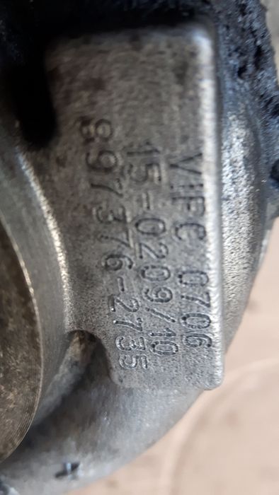 Turbina turbosprężarka Opel Astra H III 1.7 CDTI 125KM Z17DTR