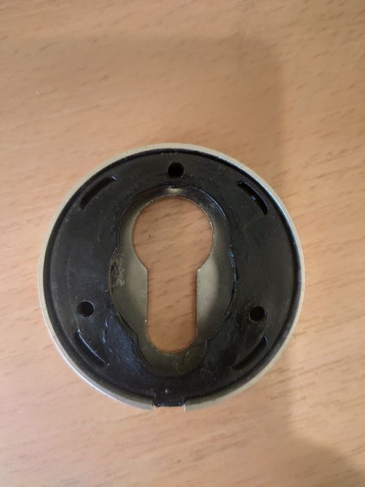 Szyld do wkladki DIN srebrny