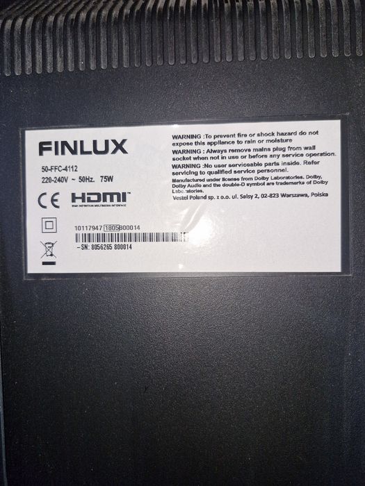 Telewizor 50" Finlux 50-FFC-4112