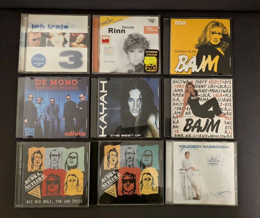 Płyty CD z muzyką polską