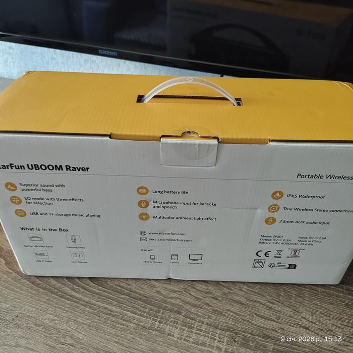 Earfun Raver speaker