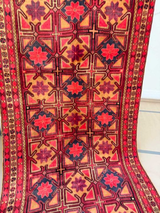 Nowy Chodnik Dywan Perski Wełniany Iran Hamadan 310x145 galeria 15 tyś