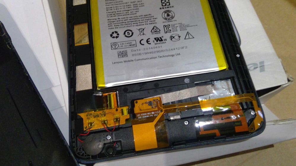 Tablet Lenovo model nieznany (prawdopodobnie A3500) L133