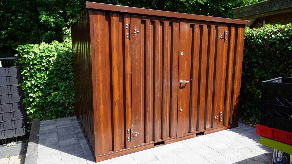 Abrigo de Jardim barato e colorido! Entrega rápida! Várias dimensões!