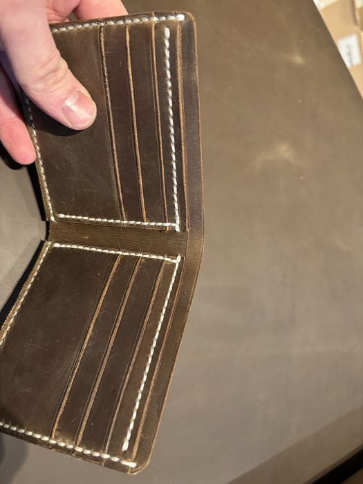 Portfel skórzany (rudy)