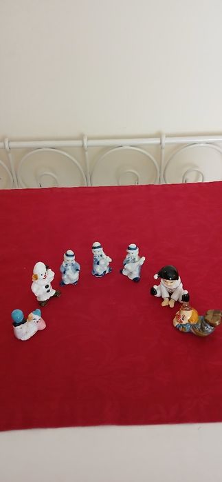 7 miniaturas decorativas