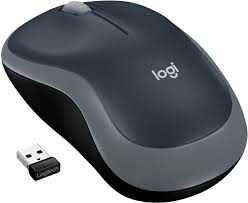 Миша Logitech M185 Wireless Mouse Grey