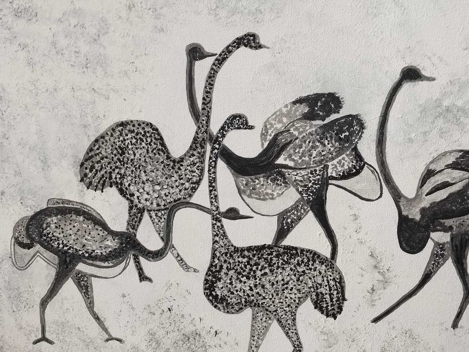 Quadro Arte Africana M. Scherer Nov 02