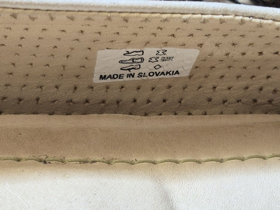 Baleriny Ecco skóra
