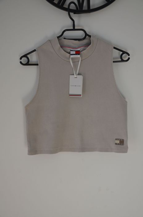 Tommy Hilfiger t-shirt szary large L/XL