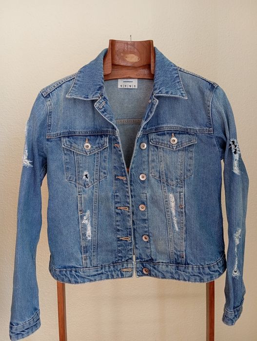 Blusão ganga Stradivarius M