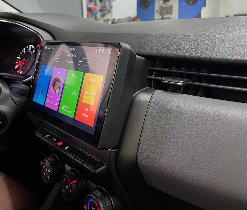(NOVO) Rádio 2DIN 9" • Renault CLIO V (5)  • Android [4+32GB]