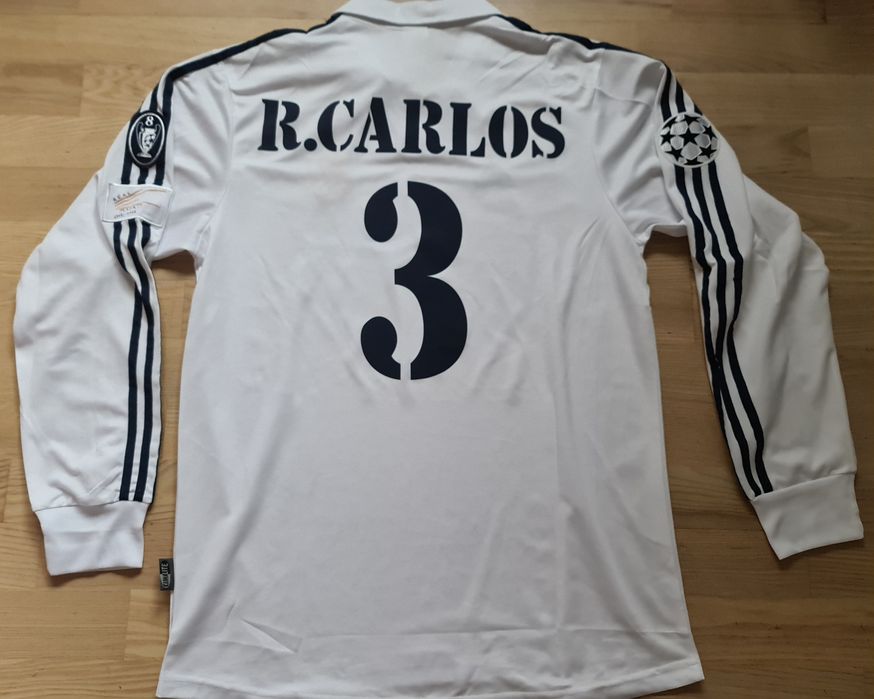 adidas Real Madrid 01/02 kit 2XL 長袖 adidas Real Madrid 01/02 kit