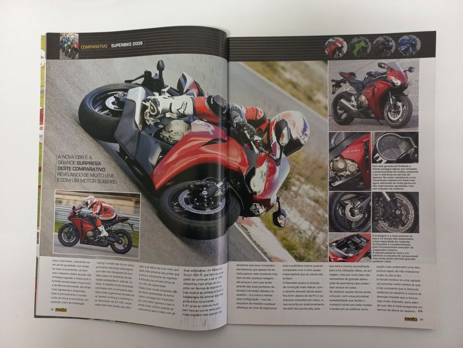 Revista Motociclismo - Moto Jornal - 2008